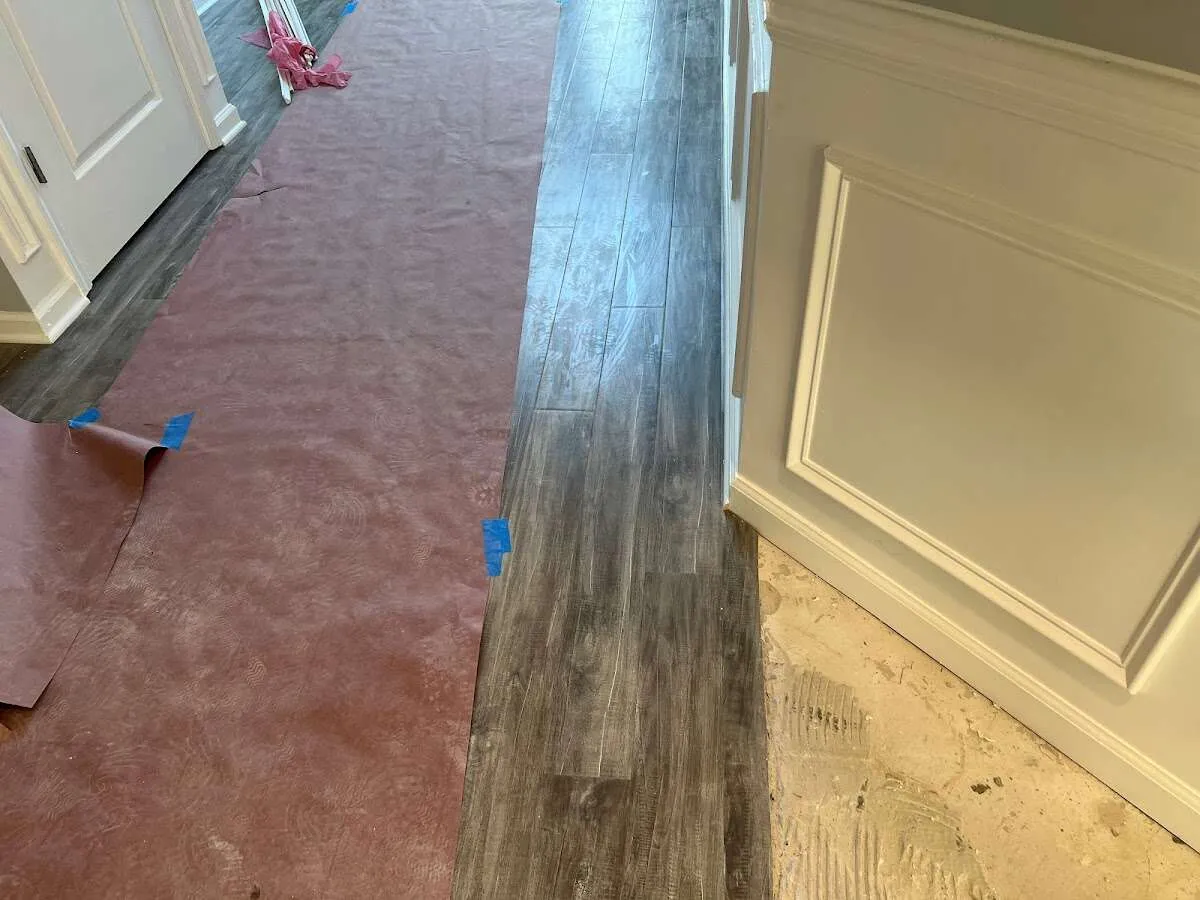 Completed marble shower restoration in Hornell